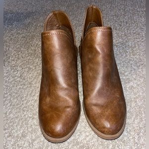 Cute brown booties